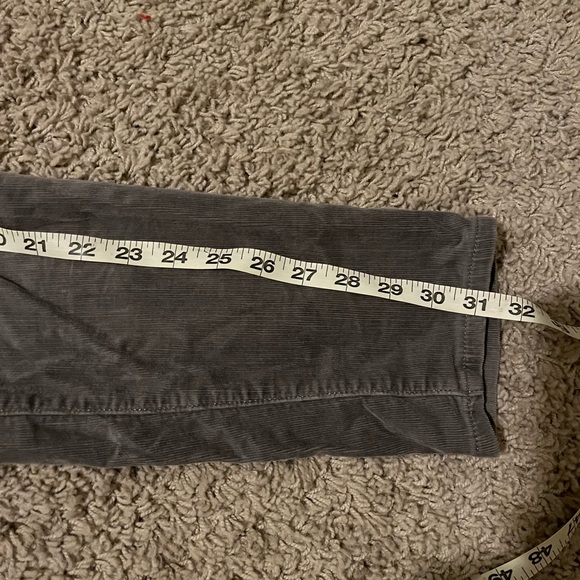 Ann Taylor LOFT Women Curvy Skinny Corduroy Jeans Grey Size 28/6 - Picture 5 of 5